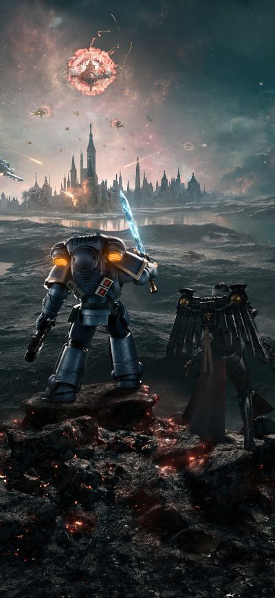 Fond d'écran iPhone Warhammer 40k 2022 5k