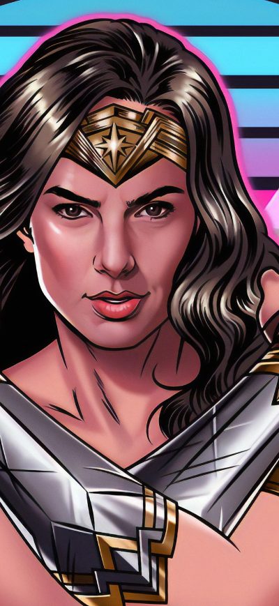 Fond d'écran iPhone Wonder Woman 1984 Artwork New