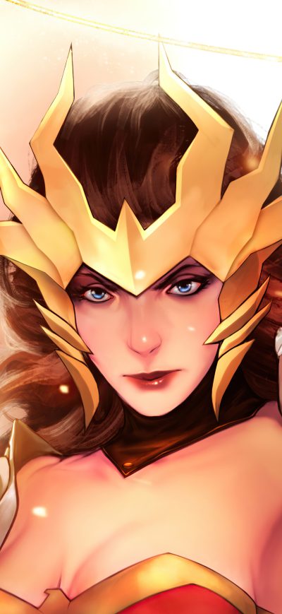 Fond d'écran iPhone Dark Nights Death Metal Wonder Woman 5k