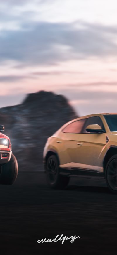 Fond d'écran iPhone Lamborghini Urus And Ram 4k