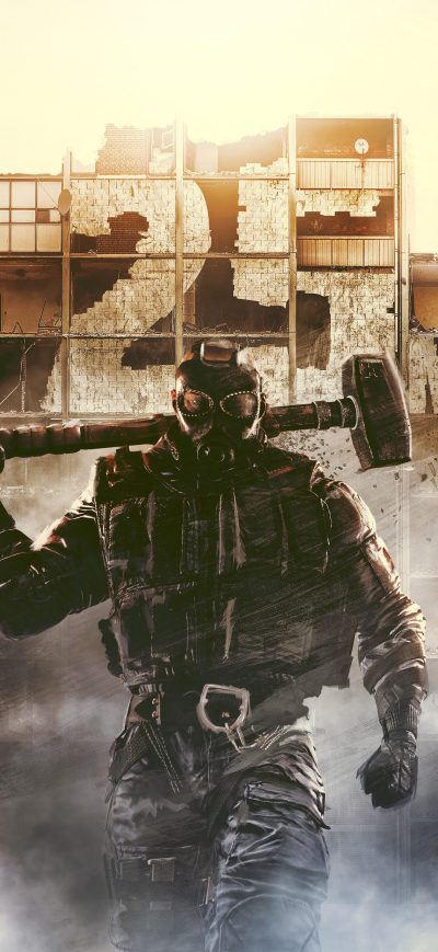 Fond d'écran iPhone Tom Clancys Rainbow Six Siege 25 Millions Players Artwork 5k