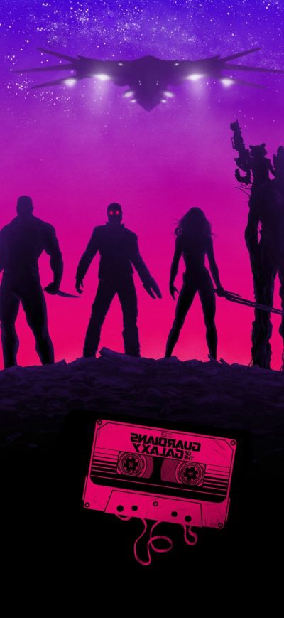 Fond d'écran iPhone Guardians Of The Galaxy Poster