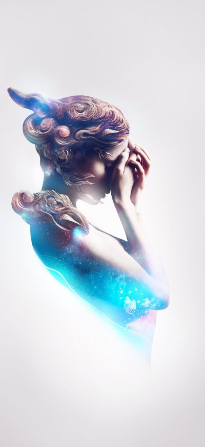 Fond d'écran iPhone Girl Mood Art