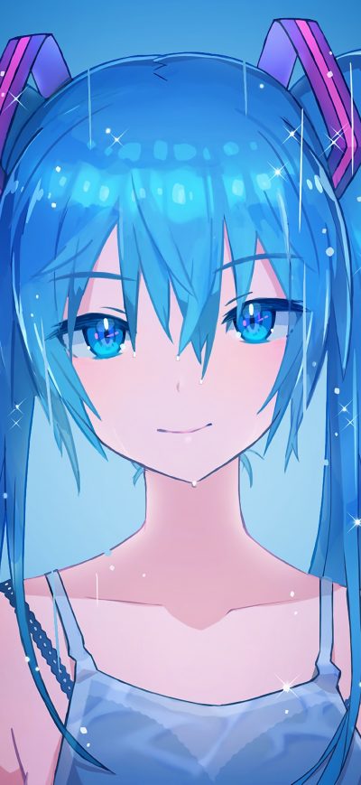 Fond d'écran iPhone Hatsune Miku 4k