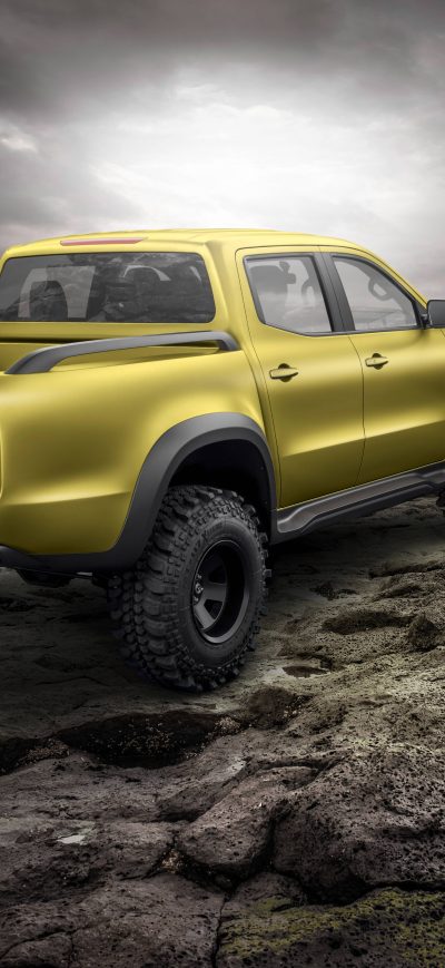 Fond d'écran iPhone 2017 Mercedes-Benz X Class Pickup 8k