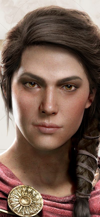 Fond d'écran iPhone Kassandra Assassins Creed Odyssey 4k