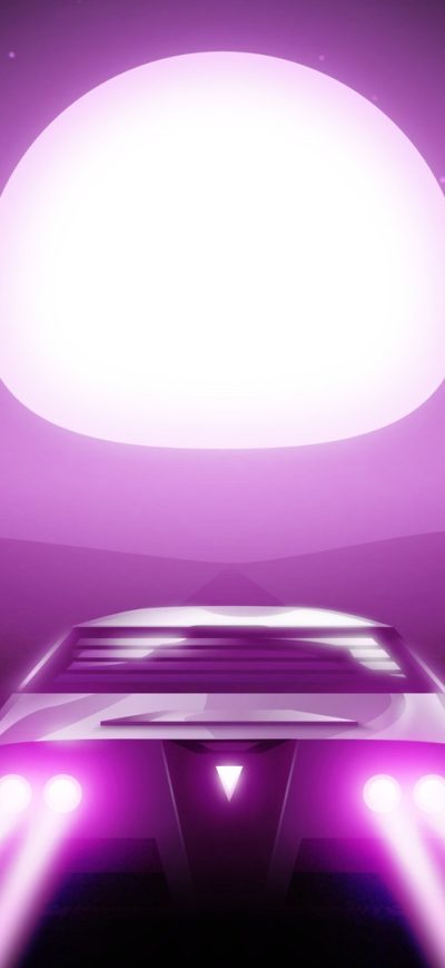 Fond d'écran iPhone Night Drive Synthwave
