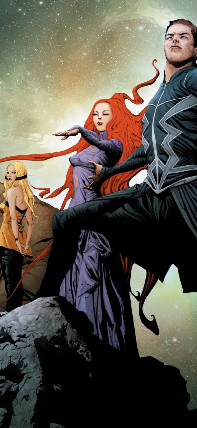 Fond d'écran iPhone Marvel Inhumans Artwork Poster
