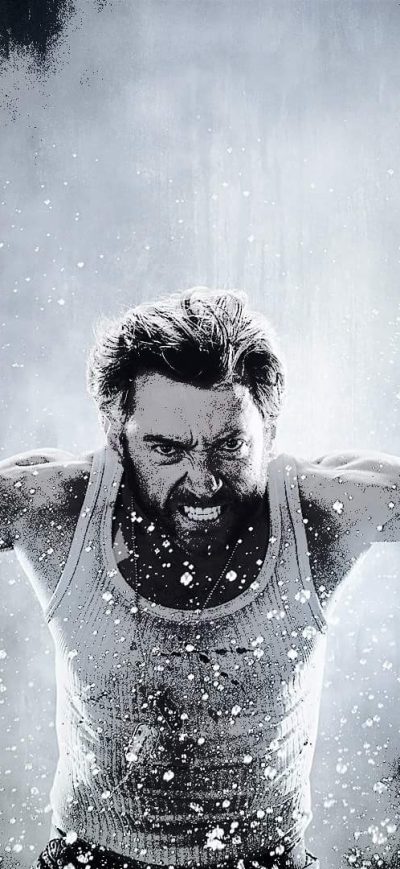 Fond d'écran iPhone Wolverine Sketch Art