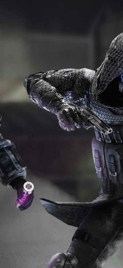 Fond d'écran iPhone Resident Evil Hunk And Vector 4k