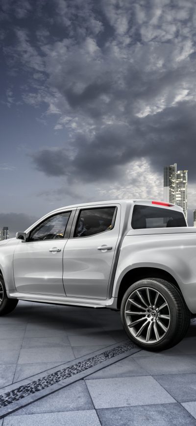 Fond d'écran iPhone 2017 Mercedes Benz X Class Pickup Truck 8k