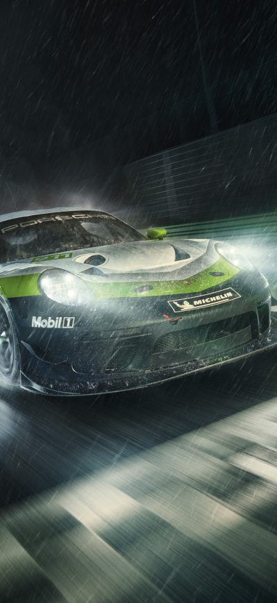 Fond d'écran iPhone Porsche 911 GT3 R 2018