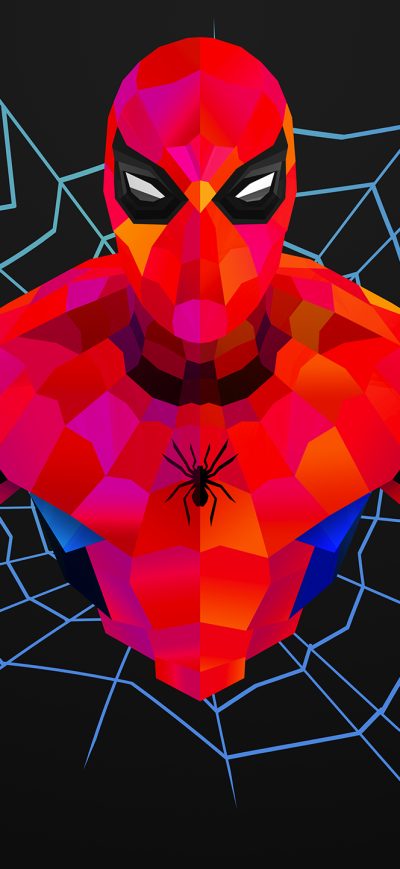 Fond d'écran iPhone Spiderman Abstract