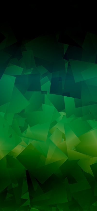 Fond d'écran iPhone Dark Green Abstract Shapes 4k