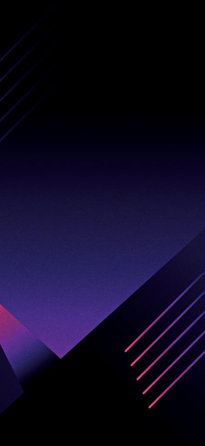 Fond d'écran iPhone Retrowave Outrun Mountains Night