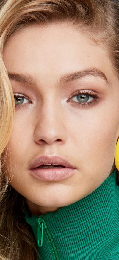 Fond d'écran Gigi Hadid Glamour 2017 sur iPhone