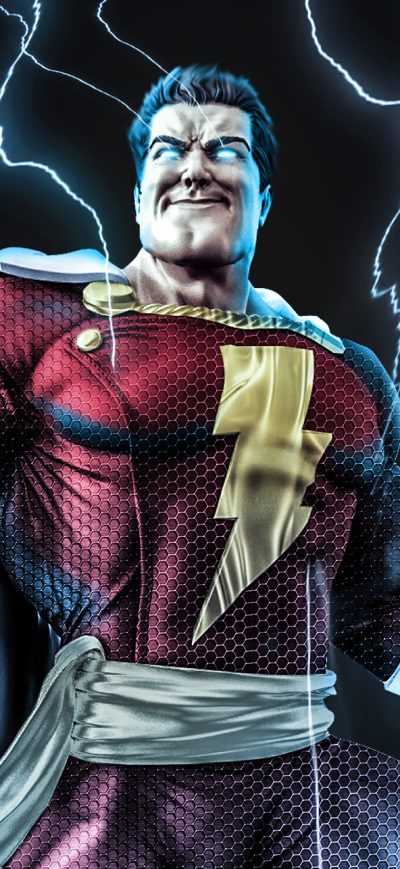 Fond d'écran Shazam Arts sur iPhone