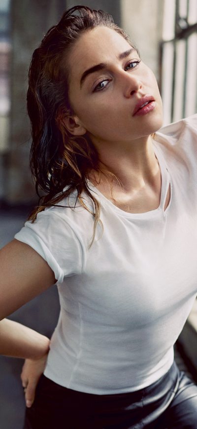Fond d'écran iPhone Emilia Clarke For Rolling Stone
