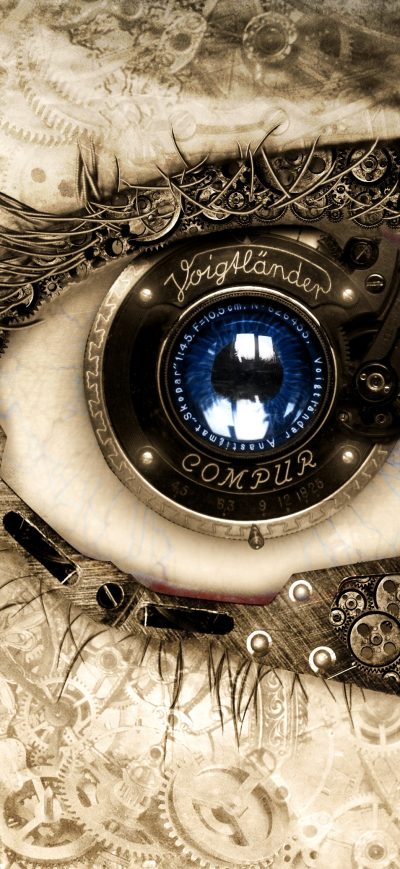 Fond d'écran iPhone Clock Eye