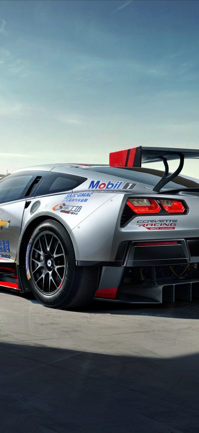 Fond d'écran iPhone Chevrolet Corvette C7r 2018