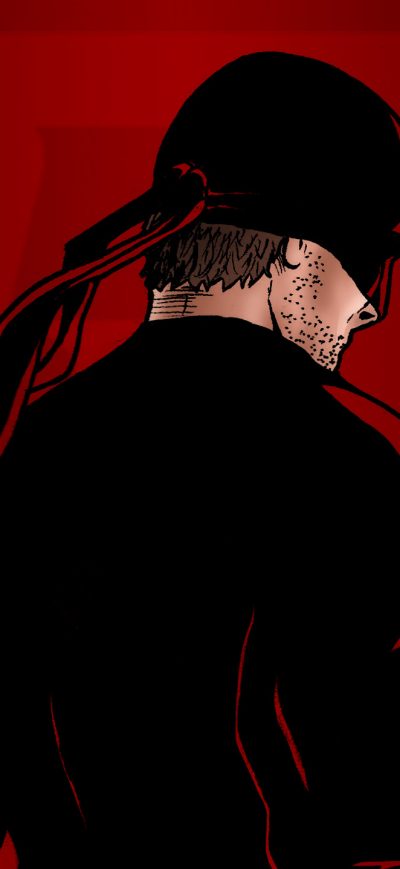 Fond d'écran iPhone DareDevil Illustration Poster