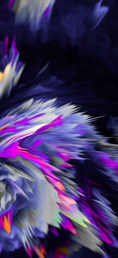 Fond d'écran iPhone Flower Birth Abstract 8k
