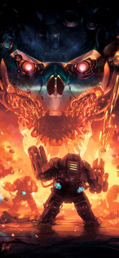 Fond d'écran iPhone Mothergunship 2018 4k