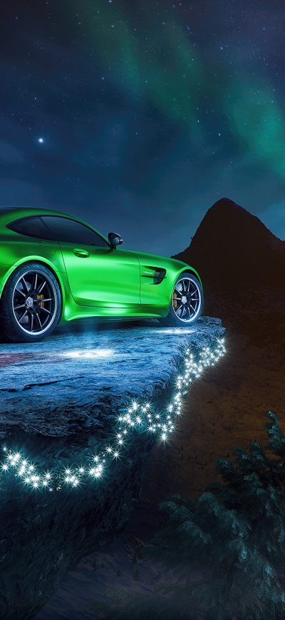 Fond d'écran iPhone Mercedes AMG GT R