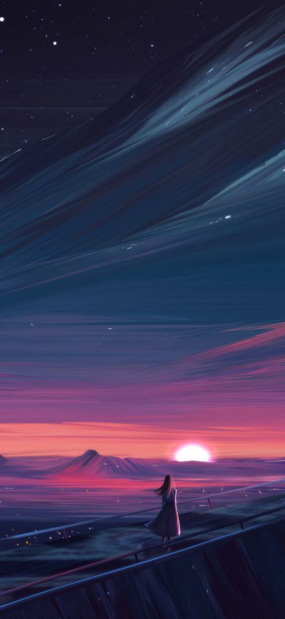 Fond d'écran iPhone Looking Far Away 4k