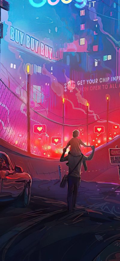 Fond d'écran Controlled World sur iPhone