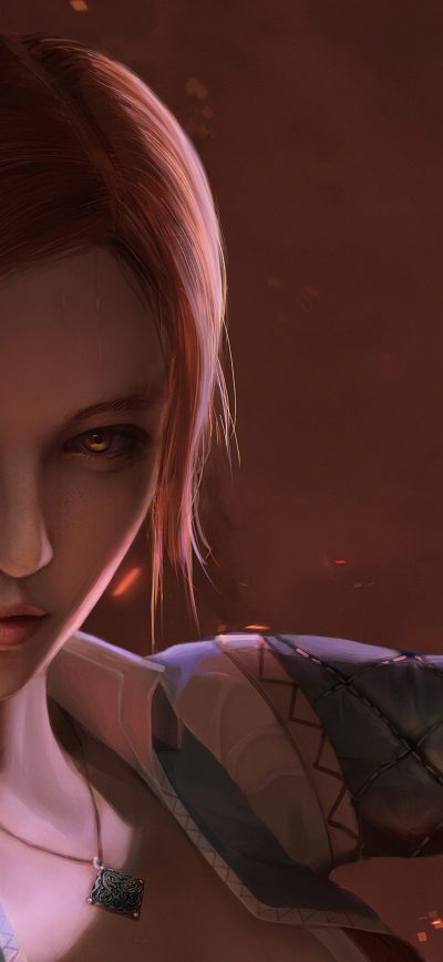 Fond d'écran Triss sur iPhone
