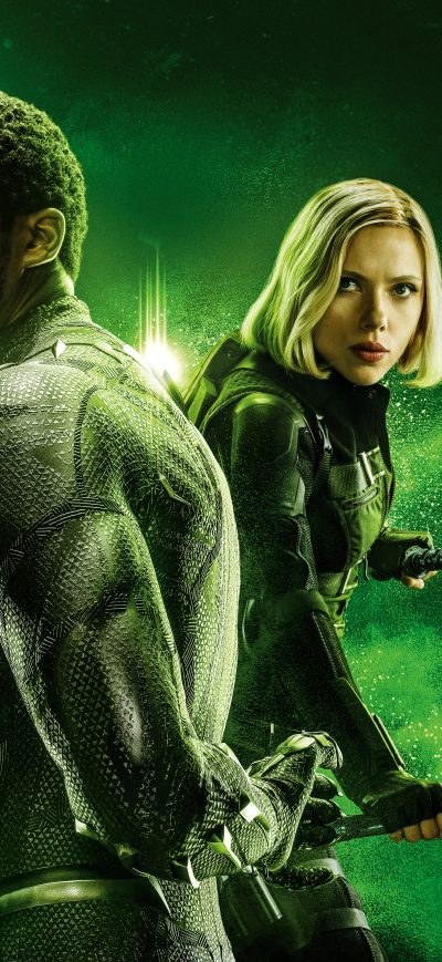 Fond d'écran iPhone Avengers Infinity War Time Stone Poster 8k