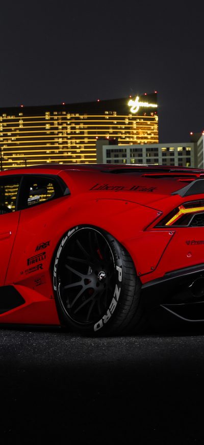 Fond d'écran iPhone Lamborghini Huracan Liberty Walk 5k