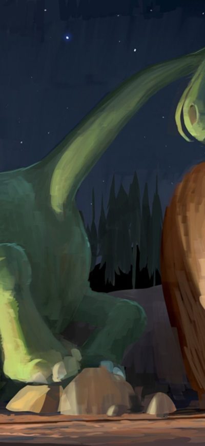 Fond d'écran iPhone The Good Dinosaur Digital Art