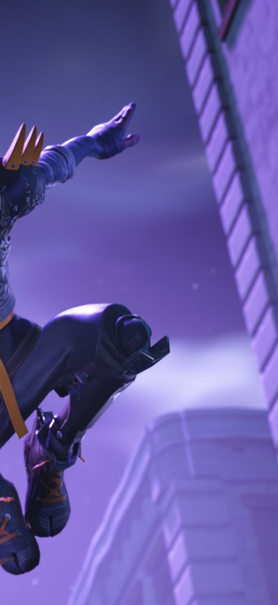 Fond d'écran iPhone Fortnite Mythic Cloaked Star Ninja