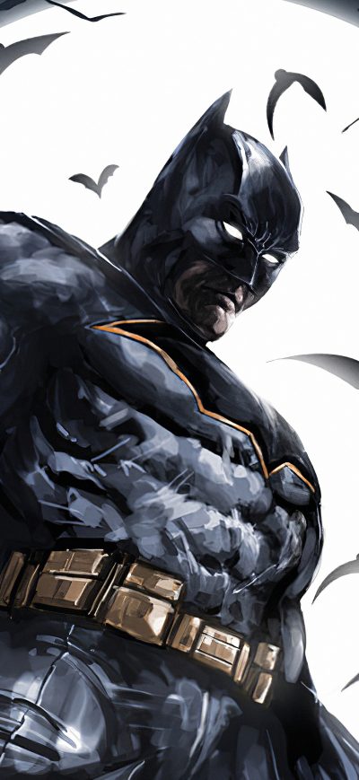 Fond d'écran iPhone Batman Above 4k