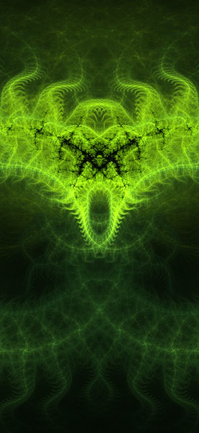 Fond d'écran iPhone Digital Art Abstract Green