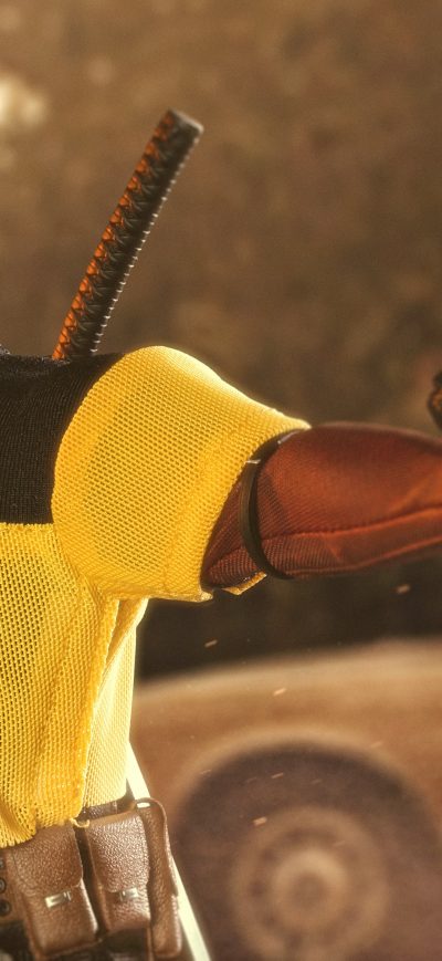 Fond d'écran iPhone Deadpool 2 With Gun 5k