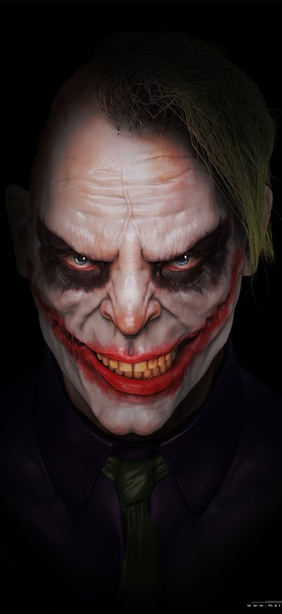 Fond d'écran iPhone Scary Joker 4k