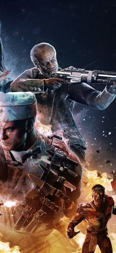Fond d'écran iPhone Call Of Duty Black Ops 4 Operation Apocalypse Z Key Art