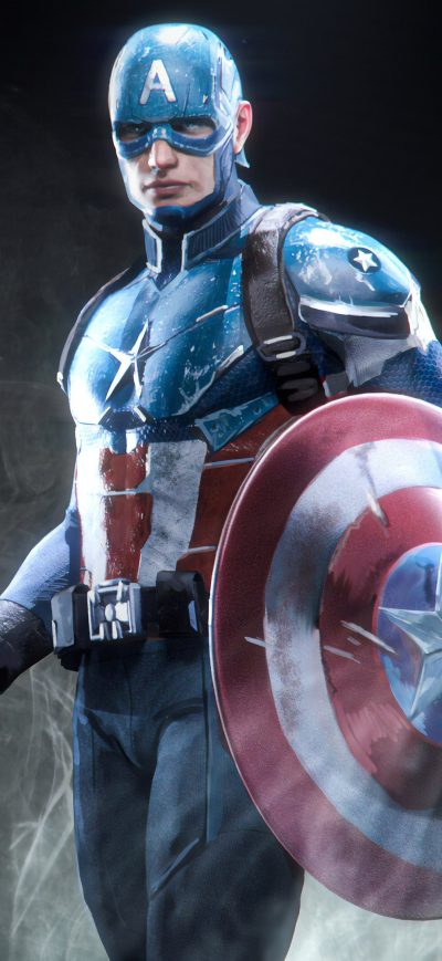 Fond d'écran iPhone Captain America Marvel Superhero