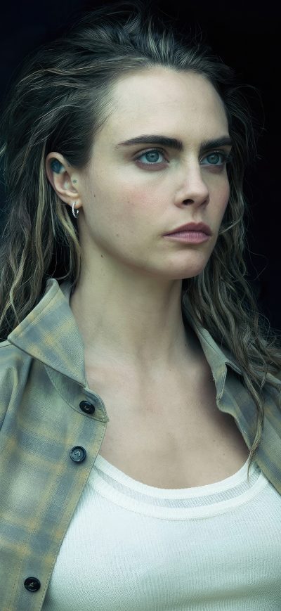 Fond d'écran iPhone Cara Delevingne Vogue 2023