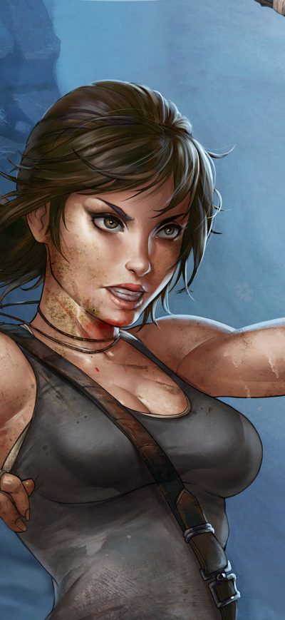 Fond d'écran Tomb Raider Artwork sur iPhone