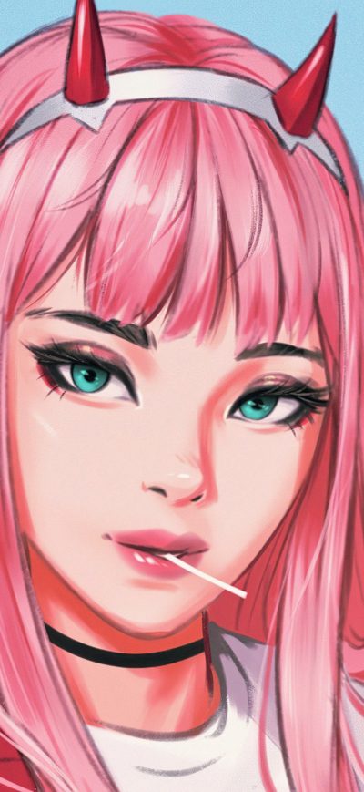 Fond d'écran iPhone Zero Two Darling In The Franx