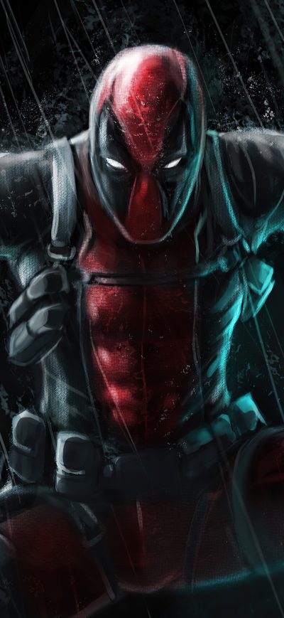 Fond d'écran iPhone Deadpool Sword Hero 4k