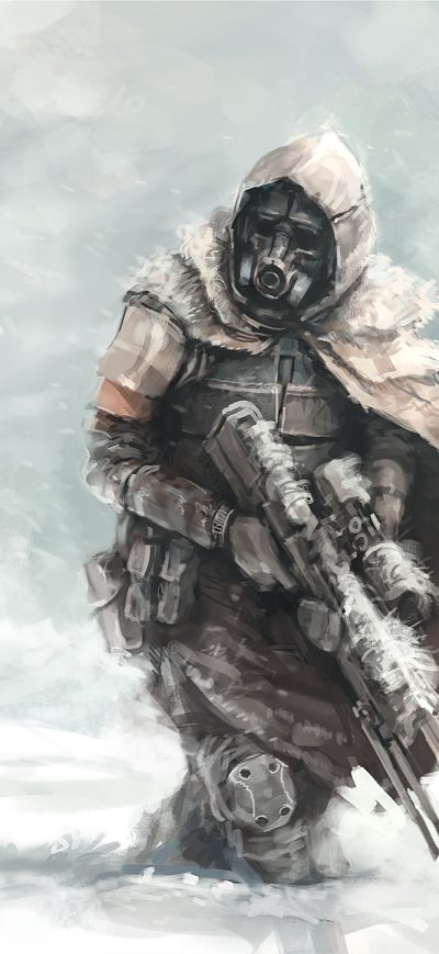 Fond d'écran iPhone Destiny Sniper Science Fiction