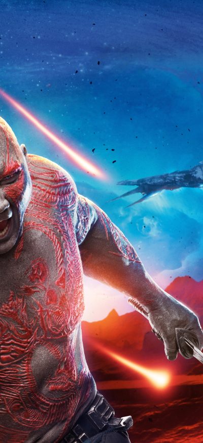 Fond d'écran iPhone Drax The Destroyer Guardians Of The Galaxy Vol 2 4k 8k