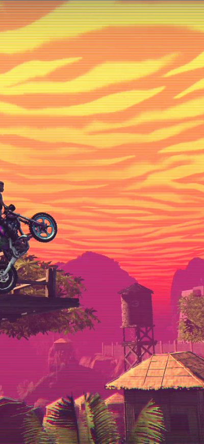 Fond d'écran iPhone 2016 Trials Of The Blood Dragon
