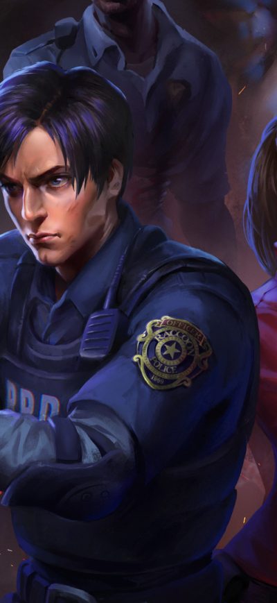 Fond d'écran iPhone Resident Evil 2 Art