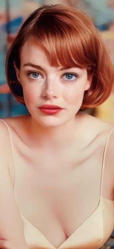 Fond d'écran iPhone Emma Stone Photoset Brantley Gutierrez 2023